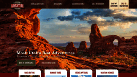 What Moabadventurecenter.com website looked like in 2023 (1 year ago)