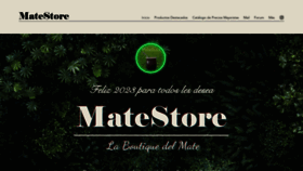 What Matestoreoficial.com website looked like in 2023 (1 year ago)