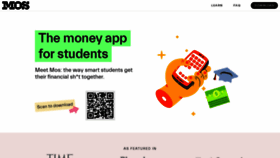 What Mos.com website looked like in 2023 (2 years ago)