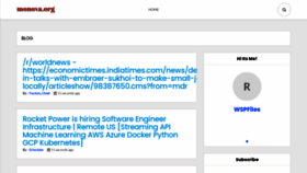 What Monova.org website looked like in 2023 (1 year ago)