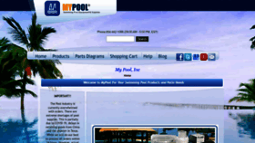 What Mypool.com website looked like in 2023 (1 year ago)