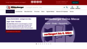 What Mildenberger-verlag.de website looked like in 2023 (1 year ago)