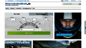 What Motorradreifendirekt.de website looked like in 2023 (3 years ago)