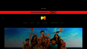 What Mtv.es website looked like in 2023 (1 year ago)