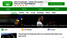 What M.allfootballapp.com website looked like in 2023 (1 year ago)