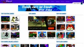 What Mostfungames.com website looked like in 2023 (1 year ago)