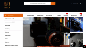 What Mp3store.pl website looked like in 2023 (2 years ago)