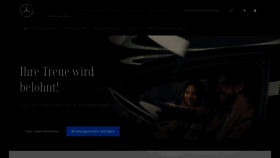 What Mercedes-benz.at website looked like in 2023 (1 year ago)