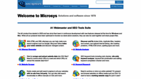 What Microsystools.com website looked like in 2023 (1 year ago)