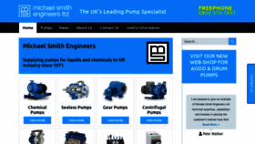 What Michael-smith-engineers.co.uk website looked like in 2023 (1 year ago)