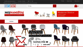 What Mojnamestaj.rs website looked like in 2023 (1 year ago)
