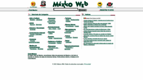 What Mexicoweb.com.mx website looked like in 2023 (1 year ago)