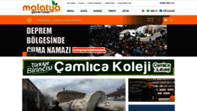 What Malatyaguncel.com website looked like in 2023 (1 year ago)
