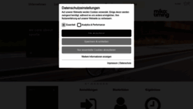 What Mikatiming.de website looked like in 2023 (1 year ago)