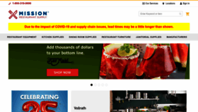 What Missionrs.com website looked like in 2023 (2 years ago)