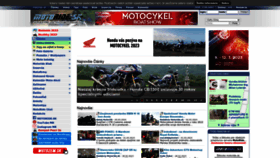 What Motoride.sk website looked like in 2023 (1 year ago)