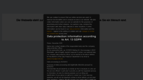 What Meineschufa.de website looked like in 2023 (1 year ago)
