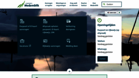 What Medemblik.nl website looked like in 2023 (1 year ago)