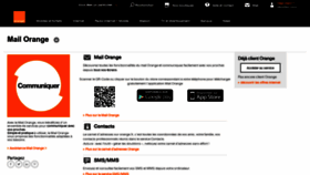 What Mail01.orange.fr website looked like in 2023 (1 year ago)