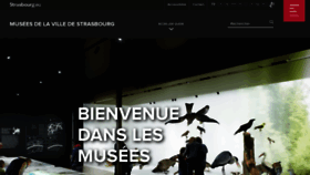 What Musees-strasbourg.org website looked like in 2023 (1 year ago)