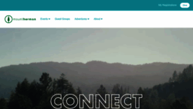 What Mounthermon.org website looked like in 2023 (1 year ago)