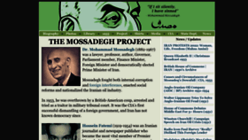 What Mohammadmossadegh.com website looked like in 2023 (1 year ago)