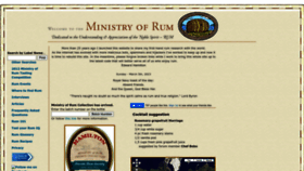 What Ministryofrum.com website looked like in 2023 (1 year ago)