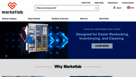 What Marketlab.com website looked like in 2023 (1 year ago)