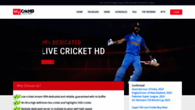 What Mycrichd.com website looked like in 2023 (1 year ago)