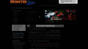 What Monsterpreps.com website looked like in 2023 (1 year ago)