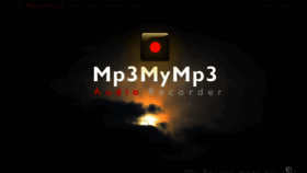 What Mp3mymp3.com website looked like in 2023 (1 year ago)