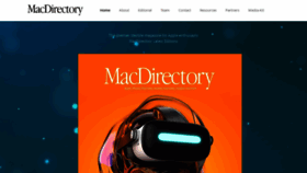 What Macdirectory.com website looked like in 2023 (1 year ago)