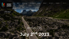 What Maratona.it website looked like in 2023 (1 year ago)
