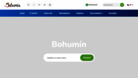 What Mesto-bohumin.cz website looked like in 2023 (1 year ago)