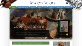 What Maryberry.co.uk website looked like in 2023 (1 year ago)