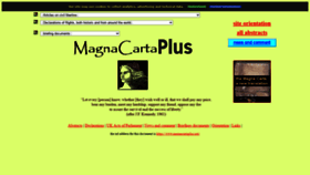What Magnacartaplus.org website looked like in 2023 (2 years ago)