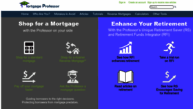 What Mtgprofessor.com website looked like in 2023 (1 year ago)