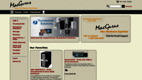 What Macgurus.com website looked like in 2023 (1 year ago)