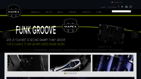 What Mapexdrums.com website looked like in 2023 (1 year ago)