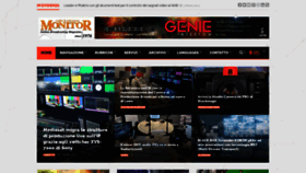 What Monitor-radiotv.it website looked like in 2023 (1 year ago)