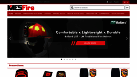 What Mesfire.com website looked like in 2023 (1 year ago)