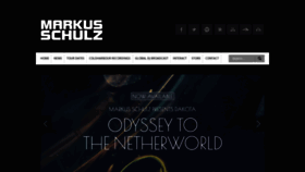 What Markusschulz.com website looked like in 2023 (1 year ago)