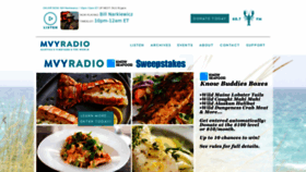What Mvyradio.com website looked like in 2023 (1 year ago)
