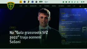 What Mskzilina.sk website looked like in 2023 (1 year ago)