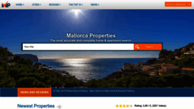 What Mallorca-properties.co.uk website looked like in 2023 (1 year ago)