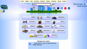 What Mathsisfun.com website looked like in 2023 (1 year ago)