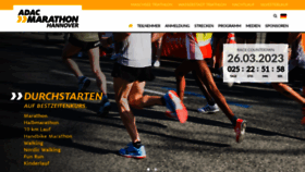 What Marathon-hannover.de website looked like in 2023 (1 year ago)