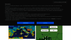 What Meteo.it website looked like in 2023 (1 year ago)