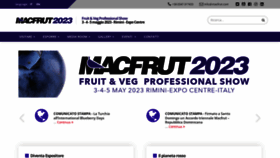 What Macfrut.com website looked like in 2023 (1 year ago)