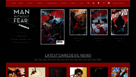 What Manwithoutfear.com website looked like in 2023 (2 years ago)